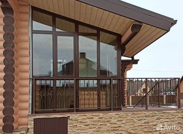 Остекление беседок. Пластиковые окна