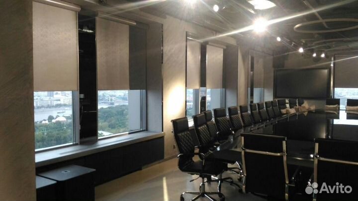 Рулонные шторы на дистанционном управлении