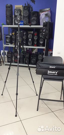 Профессиональный штатив трипод Jmary 170см до 4кг