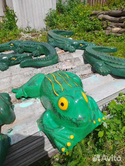 Садовые фигурки из бетона