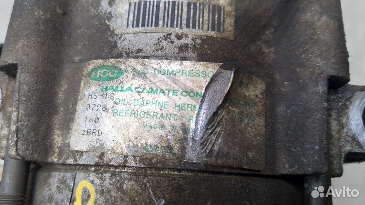 Компрессор кондиционера Hyundai Terracan, 2004