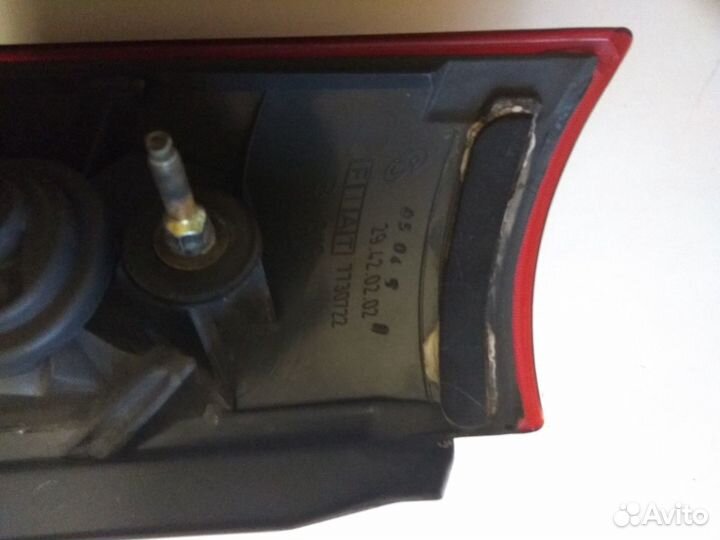 Задние фонари Fiat Punto