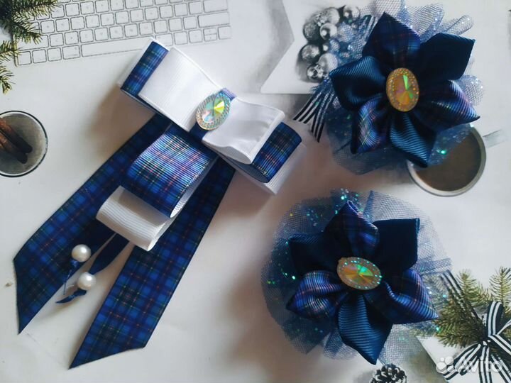 Резинки для волос ручной работы