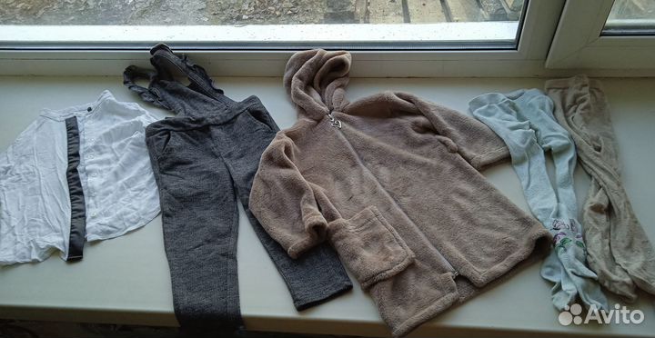 Пакет вещей для девочки 74-92