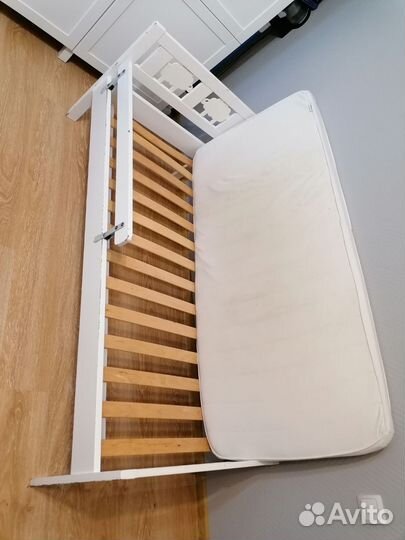 Кровать Икеа Криттер и матрас. Доставка бесплатно