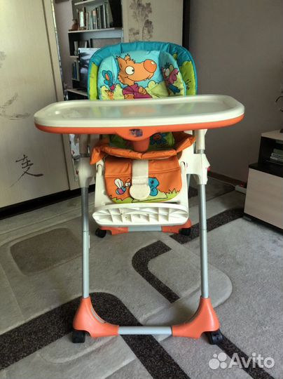 Детский стульчик chicco polly