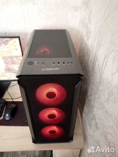 Новый игровой пк Ryzen 5 5600\RTX 4060\nvme M2 1Tb