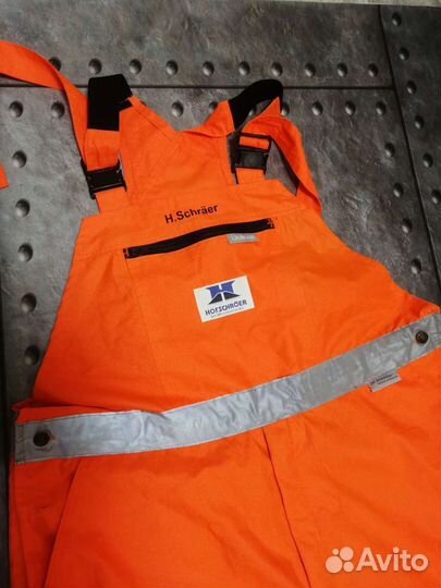 Рабочий сигнальный комбинезон Planam