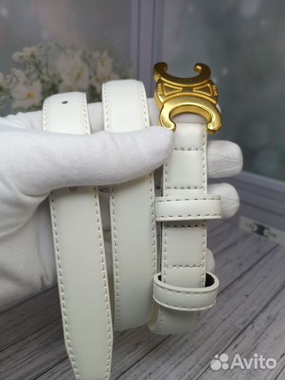 Ремень Женская Celine Люкс Натуральная кожа