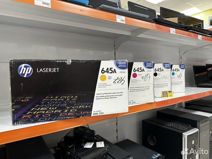 Картридж лазерный HP 645A