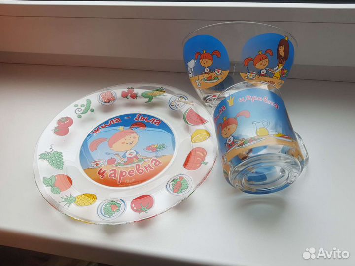 Набор детской посуды 3 предмета