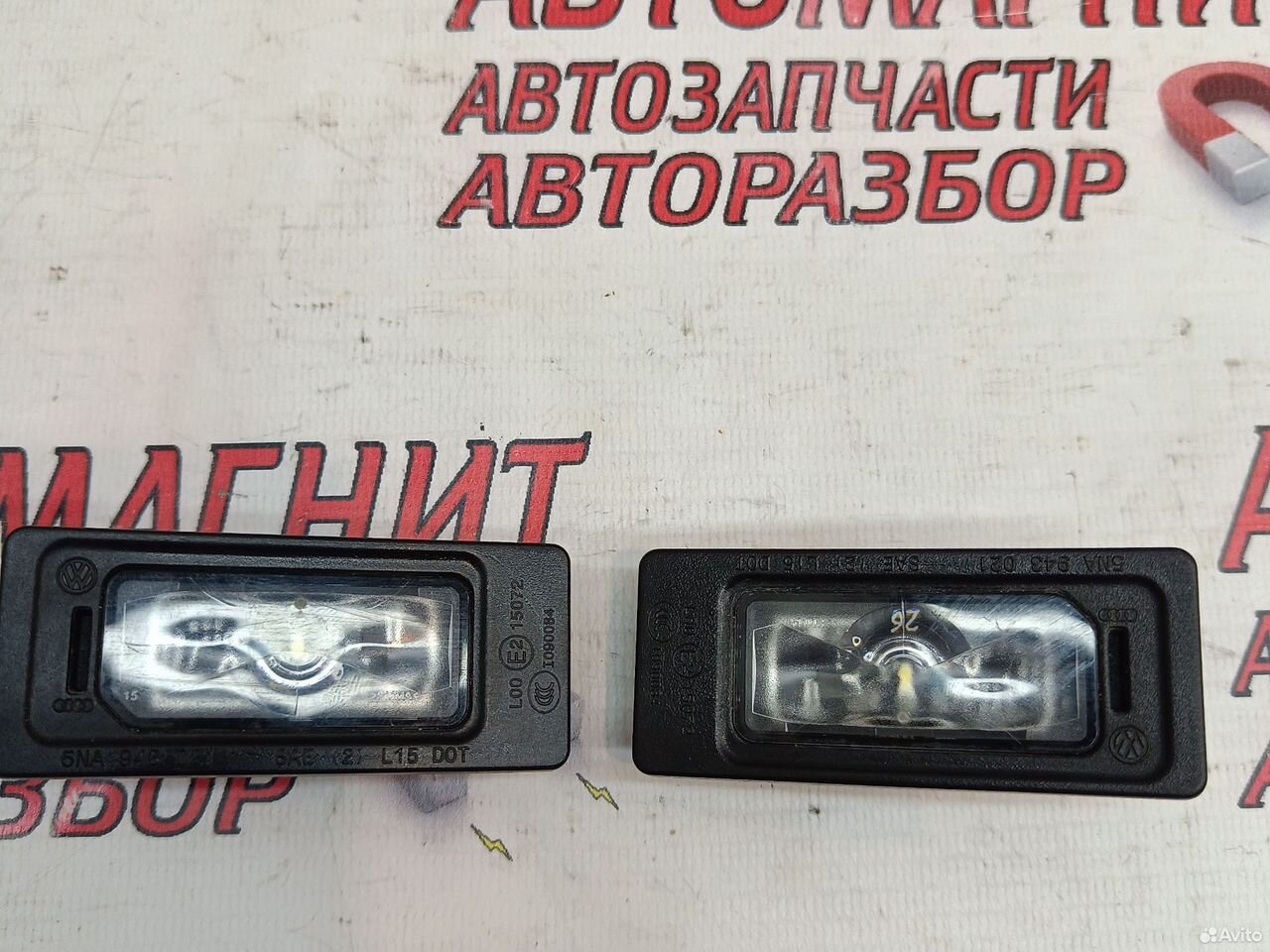 Подсветка номера Volkswagen Tiguan 2