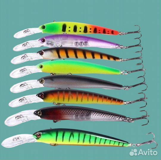 Воблер для троллинга и ловли в заброс