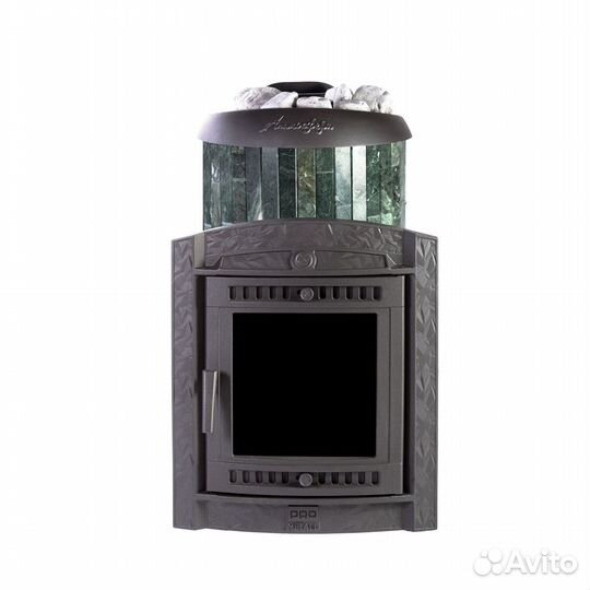 Печь Для Бани Атмосфера L+ ламели «Змеевик» наборн