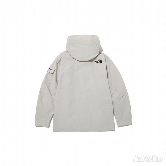 THE north face Jacket Unisex Off-white + Gift Bag (50 (L)