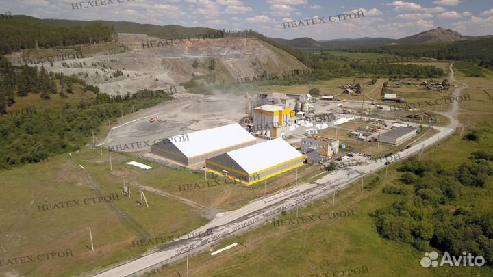 Производство ангаров, павильонов, навесов