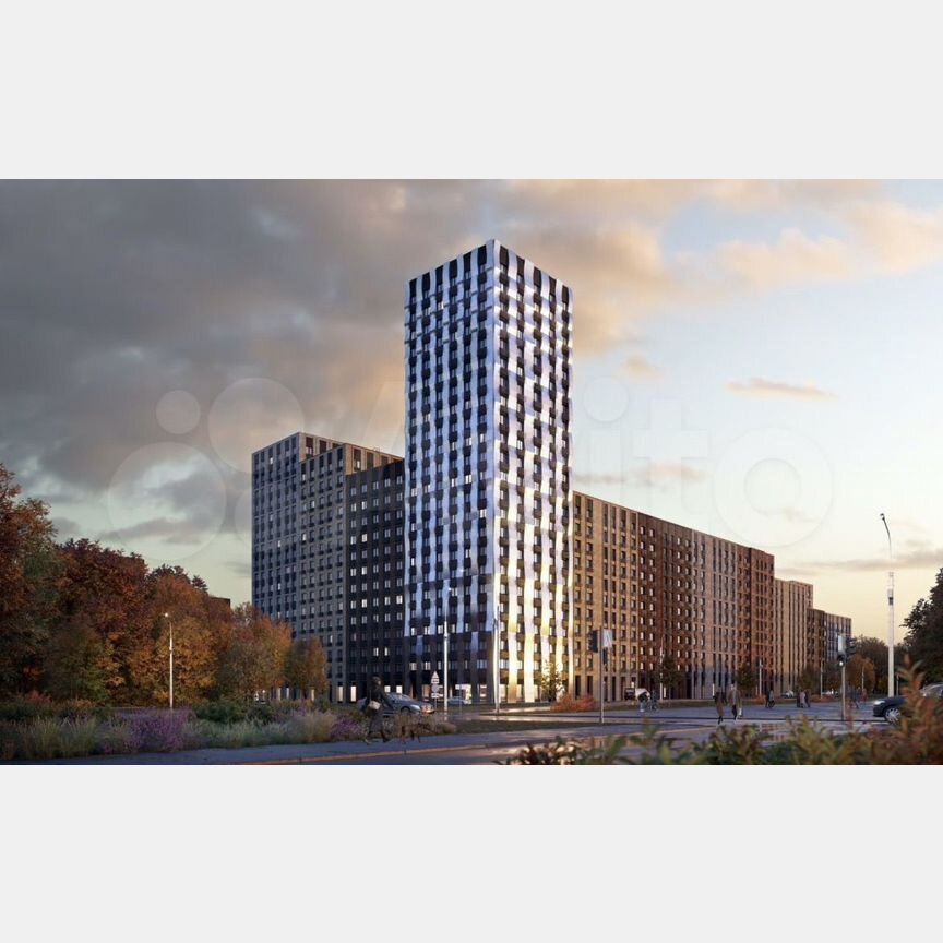 Квартира-студия, 22,6 м², 8/23 эт.