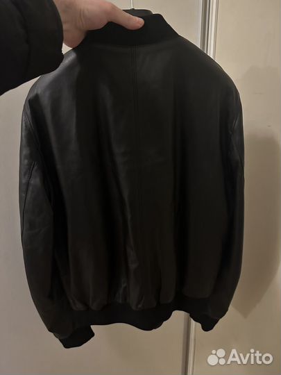 Кожаная куртка мужская