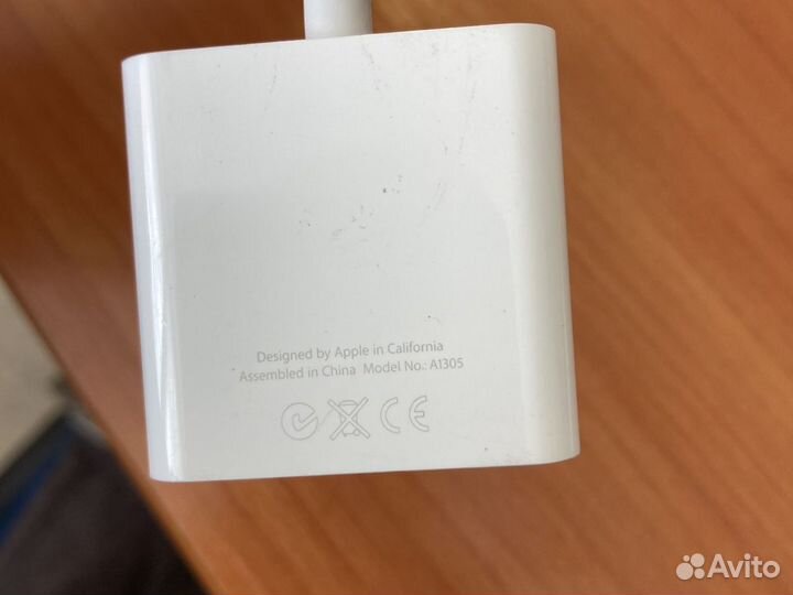 Переходник Apple mini displayport - dvi-d