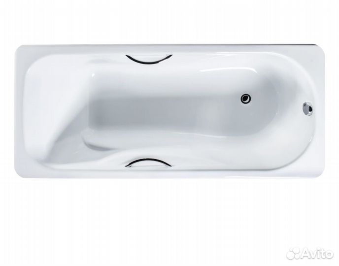 Чугунная ванна Универсал Сибирячка 170x75 см