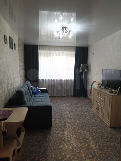 3-к. квартира, 60 м², 1/2 эт.