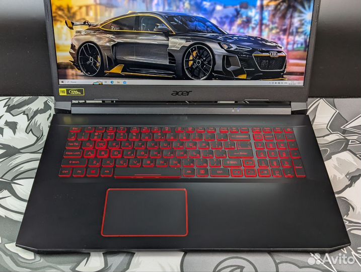 Acer Nitro 5 17 i7-10750H 16GB RTX3050 SSD 512GB