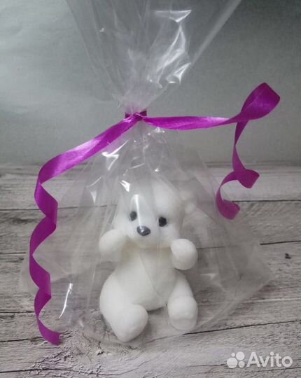 Мыло ручной работы мишка