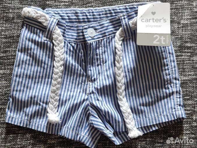 Новые Летние Шортики Carters на 2 года