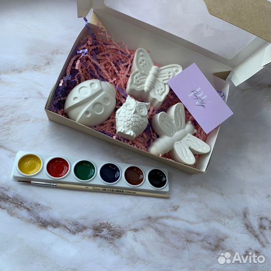 Гипсовые раскраски для детей