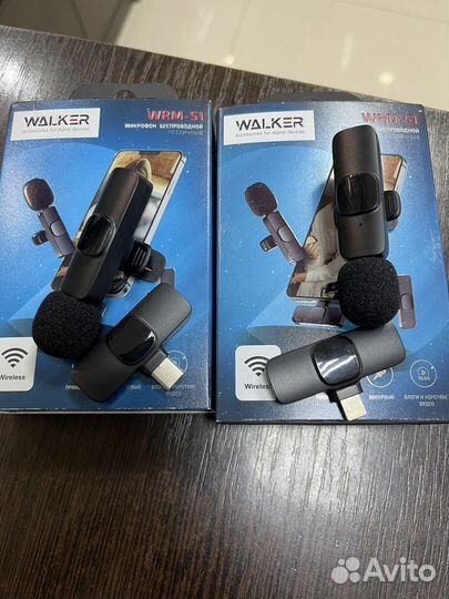 Беспроводной микрофон петличка Walker WRM-51