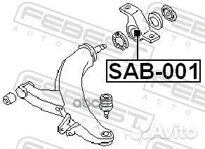 Сайлентблок задний рычага подвески