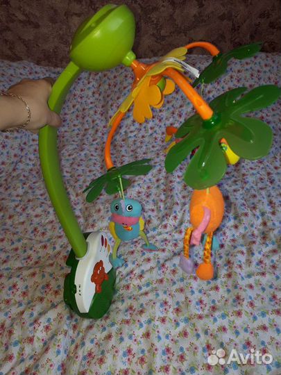 Музыкальный мобиль в кроватку tiny love