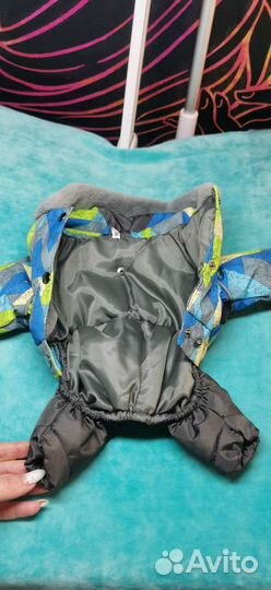 Комбинезон зимний для собак мелкий пород