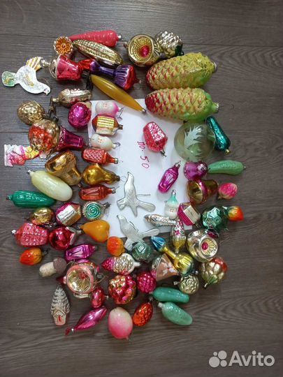 Елочные игрушки СССР