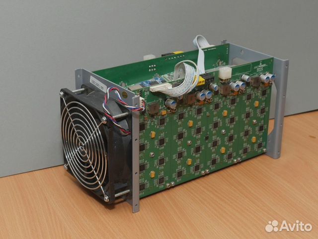 внутреннее устройство ASIC майнера