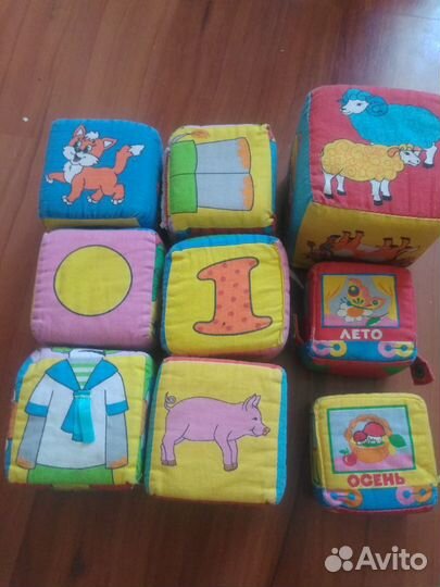 Кубики малышам