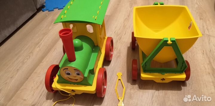 Паровоз, машинки