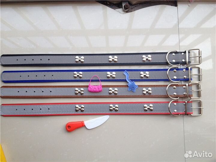 Ошейник для животных светоотражающий