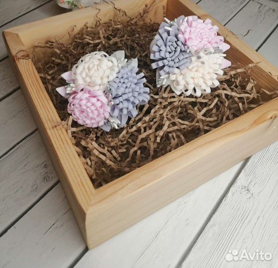 Резинки для волос ручной работы