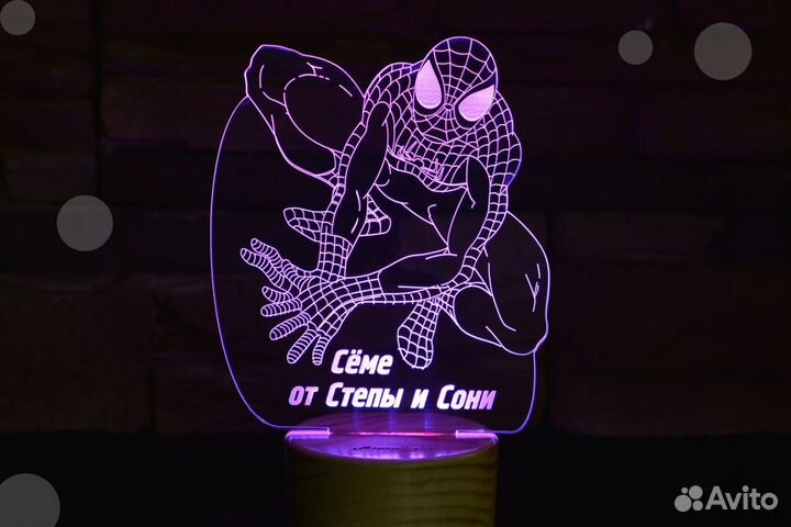 Детский светильник-ночник на подарок