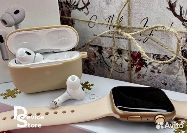 Наушники AirPods и Смарт Часы Apple Watch