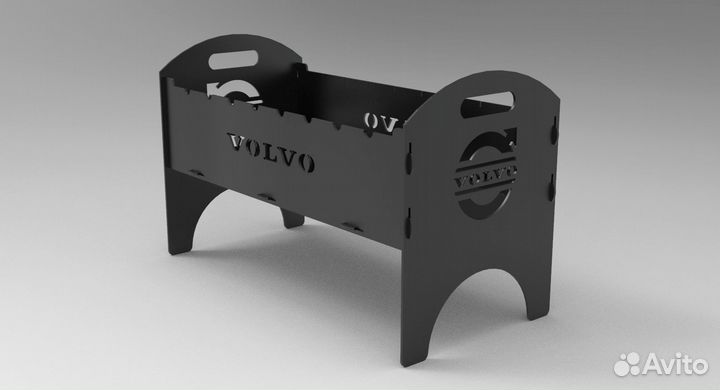 Мангал модель для чпу