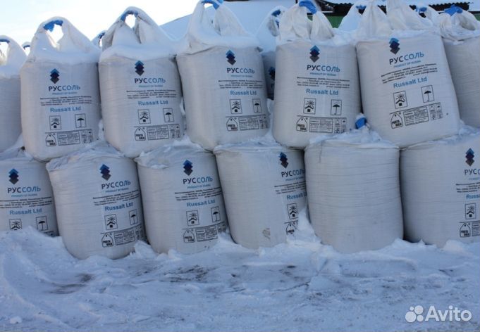 Противогололедный реагент, пескосоляная смесь