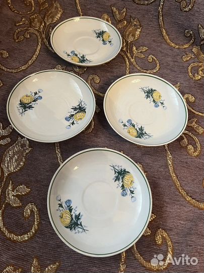 Чайные блюдца дулево