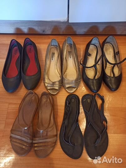 Обувь женская 36 размер пакетом