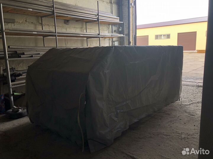 Тент с каркасом на прицеп viking