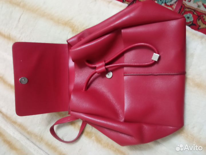 Рюкзак женский натуральная кожаный