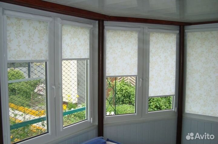 Рулонные шторы и жалюзи