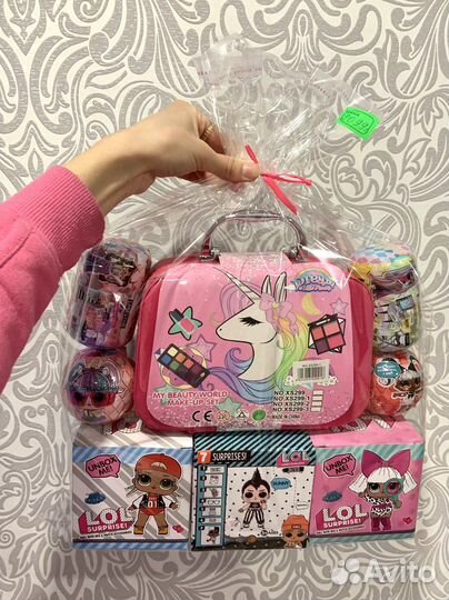 Подарочный набор лол + косметика