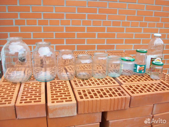 Банки стеклянные от